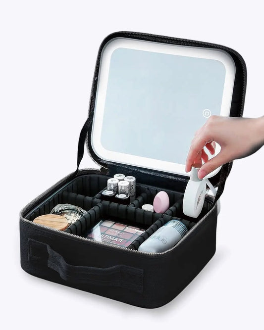LED Travel Makeup Case — Voyager Elite