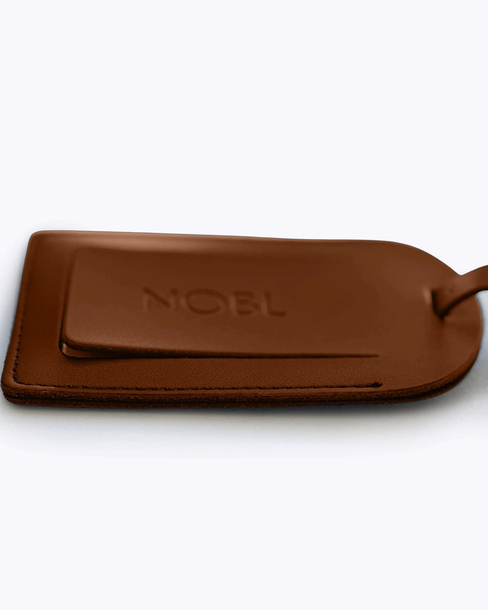 Leather Luggage Tag