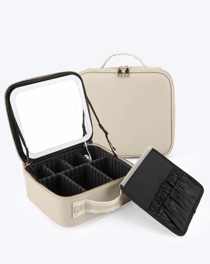 LED Travel Makeup Case